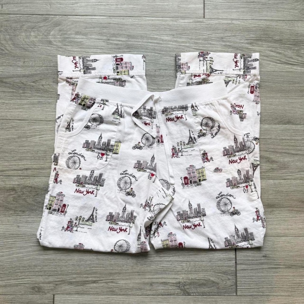 Victoria’s Secret City Print Pajama Pants